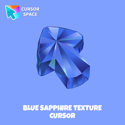 Blue Sapphire Texture cursor