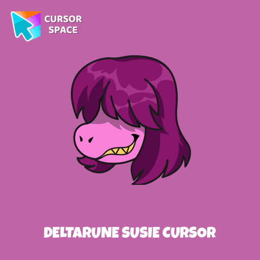 Deltarune Susie cursor arrow cursor